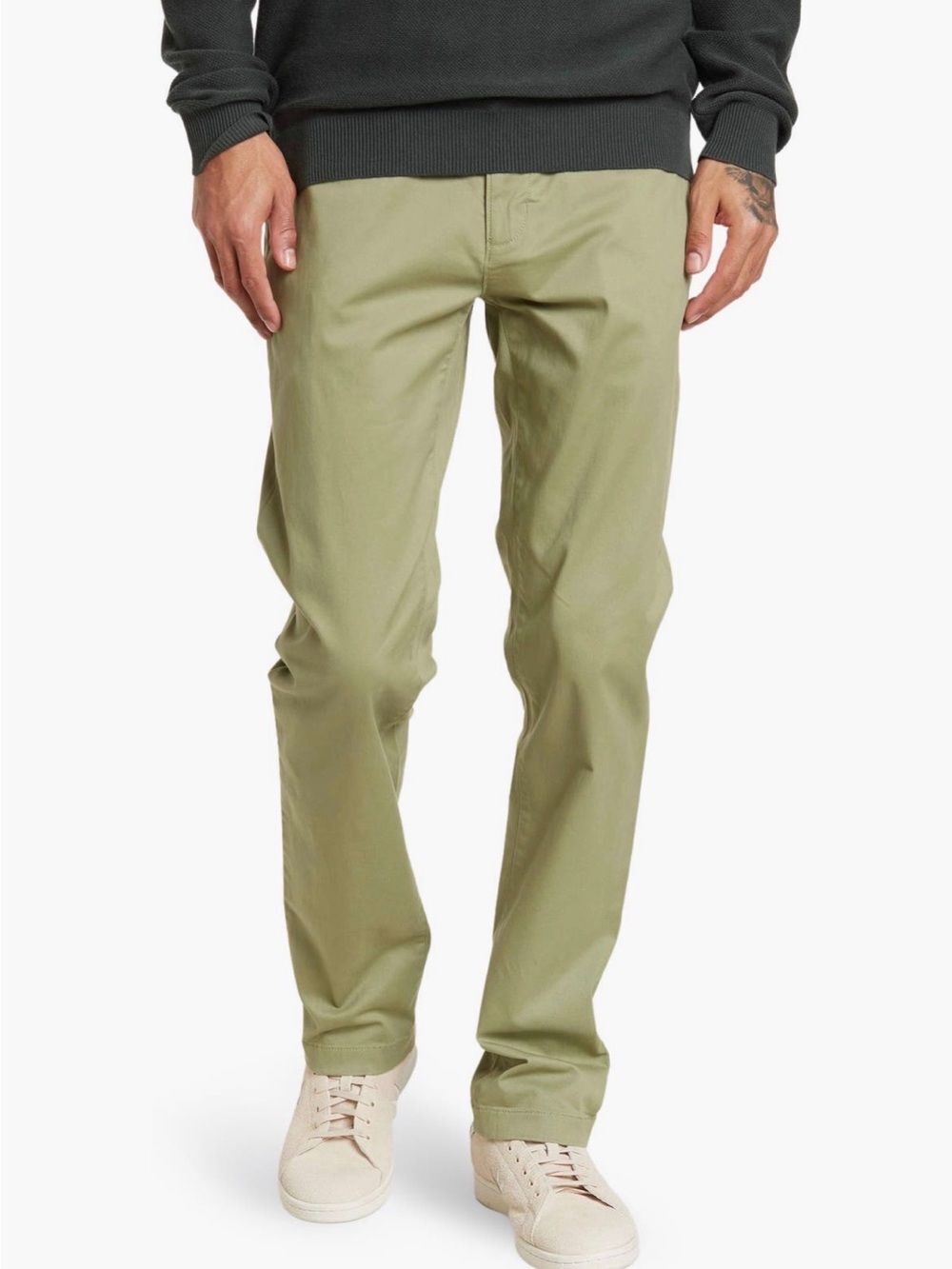 14th & Union Olive Green Men's Chinos